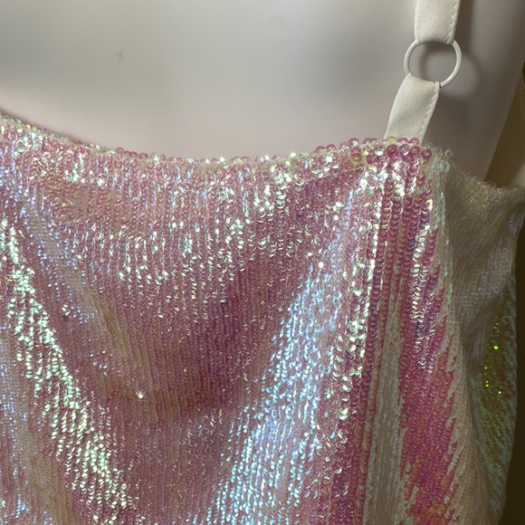 Iridescent Sequin Cami NWT - Picture 7 of 9